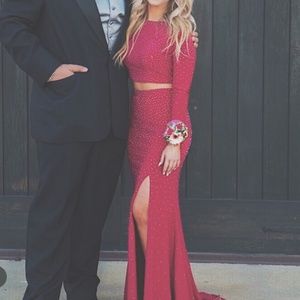 Two piece Sherri hill dress